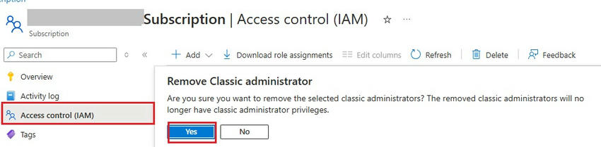 Classic administrator 
